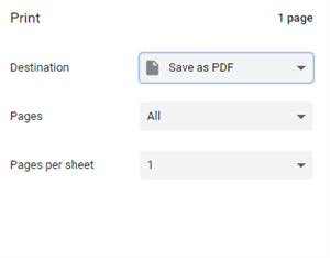 save as pdf 
